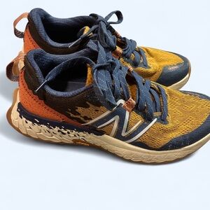New balance x Hierro v7 trail running shoes Golden hour Fresh foam Vibram soles